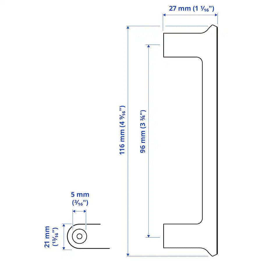 Gubbarp long Cabinet knob - 2 Pack